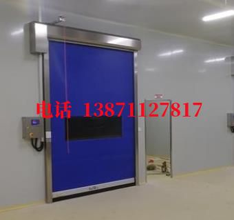 中山PVC拉链密封快速卷帘门